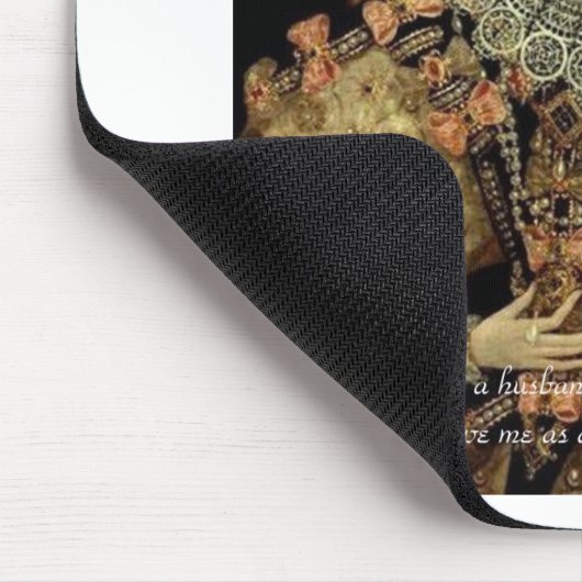 クイーンエリザベス1愛/オナーラブ引用文ギフト マウスパッド (コーナー)