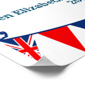 クイーンエリザベス11プラチナジュビリーポスター ポスター (角)