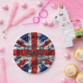 クイーンエリザベス2プラチナムジュビリー紙プレート ペーパープレート (パーティー)