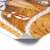 クイーンエリザベスI – 歴史イラストレーション ポスター (角)