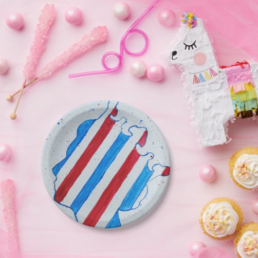 クイーンエリザベスIIジュビリープラチナイングランドUK ペーパープレート (パーティー)