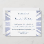 クイーンエリザベスIIテールティーパーティの招待状 招待状 (裏面)