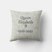 クイーンエリザベスII 1926年~2022年装飾用クッション クッション (裏面)