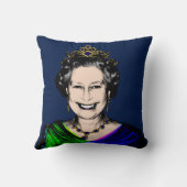 クイーンエリザベスV3枕 クッション (裏面)