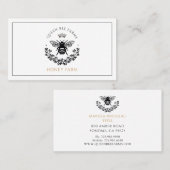 クイーンエレガントハニービービジネスカード 名刺 (正面/裏面)