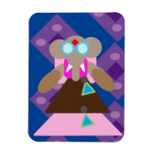 クイーンエレファントフレキシブルフォトマグネット