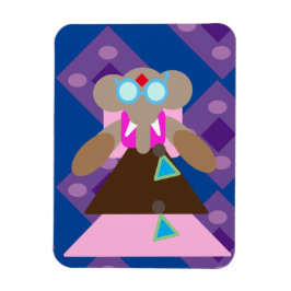 クイーンエレファントフレキシブルフォトマグネット マグネット