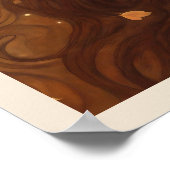 クイーンオブザオータムウッズウーマンアートヌエボプリント2b ポスター (角)