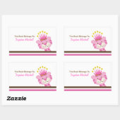 クイーンオブザジャングルカスタムプレート本シール 長方形シール (シート)