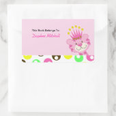 クイーンオブザジャングルカスタムプレート本シール 長方形シール (バッグ)