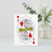 クイーンオブザハウスポストカード ポストカード (スタンド正面)