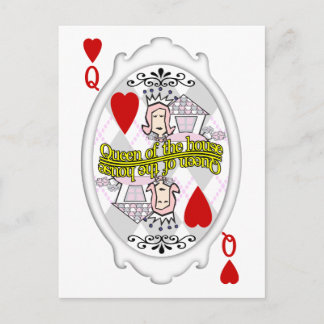 クイーンオブザハウスポストカード ポストカード