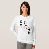クイーンオブスペードズビキニガールサンダーコーブ Tシャツ (正面フル)