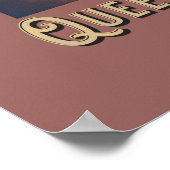 クイーンオブスワールとシップスおもしろいワイン引用文 ポスター (角)