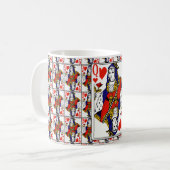 クイーンオブハートズコーヒーマグ コーヒーマグカップ (正面左)