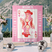 クイーンオブハートラスベガスバチェロレッテバナー タペストリー