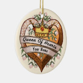 クイーンオブマイハートカスタムオーナメント セラミックオーナメント (右)