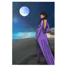 クイーンオンザ彼女のバルコニー