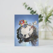 クイーンカリフィアの魔法の円の惑星としての庭園 ポストカード (スタンド正面)