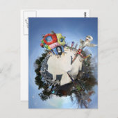 クイーンカリフィアの魔法の円の惑星としての庭園 ポストカード (正面/裏面)