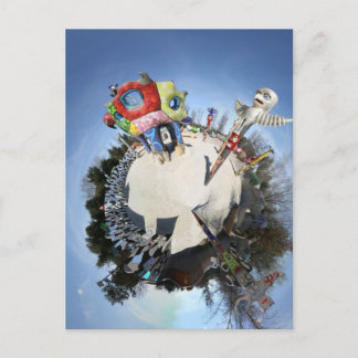 クイーンカリフィアの魔法の円の惑星としての庭園 ポストカード