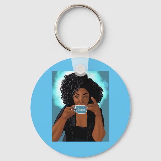 クイーンキーチェーン キーホルダー (正面)