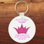 クイーンキーチェーン キーホルダー (正面)