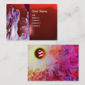 クイーンギネバーモノグラム 名刺 (正面/裏面)