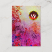 クイーンギネバーモノグラム 名刺 (裏面)