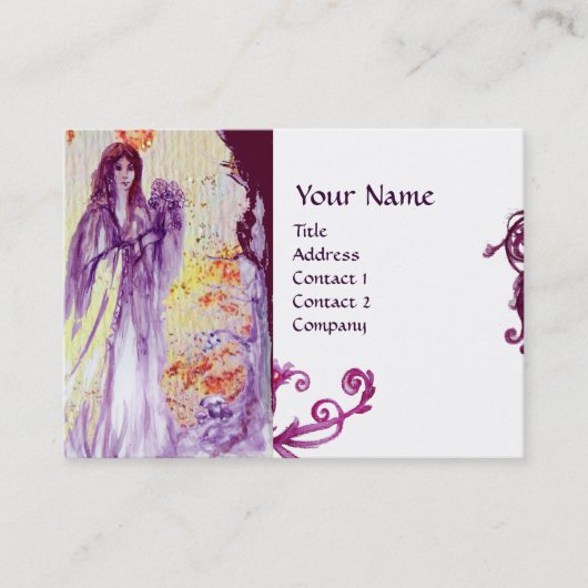 クイーンギネバーモノグラム 名刺 (正面)