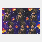 クイーンギフトラッピング ラッピングペーパーシート (正面2)