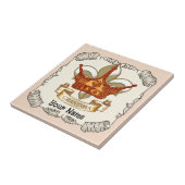 クイーンクラウンおばあちゃんタイル タイル (側面)