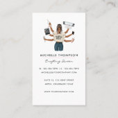 クイーンクラフターの制作 名刺 (裏面)