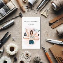 クイーンクラフターQRコード名刺の作成