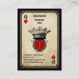 クイーングランジ・オブ・ハート 名刺