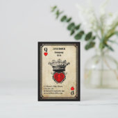 クイーングランジ・オブ・ハート 名刺 (スタンド正面)