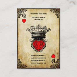 クイーングランジ・オブ・ハート 名刺