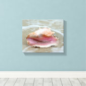 クイーンコンクオンザビーチ キャンバスプリント (インサイチュ (ウッドフロア))