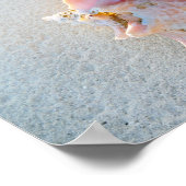 クイーンコンチシェルオンバハマビーチ ポスター (角)