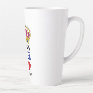 クイーンコーヒーマグのように生きる。 カフェラテマグ