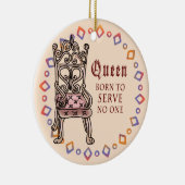クイーンサーズノワンオーナメント セラミックオーナメント (右)