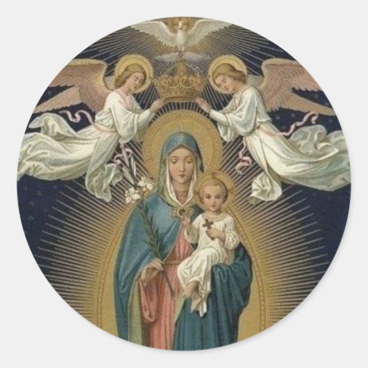 クイーンシップヴァージンメアリー8月22日 ラウンドシール (正面)