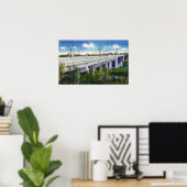 クイーンシティブリッジのビュー ポスター (ホームオフィス)