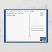 クイーンシティ,オハイオ州チキンナティ ポストカード (裏面)