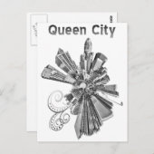 クイーンシティ ポストカード (正面/裏面)
