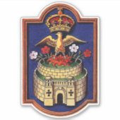 クイーンジェーンシーモールバッジ王室のュフェニックス シール (正面)