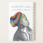 クイーンスパイラルプランナー プランナー手帳 (裏面)