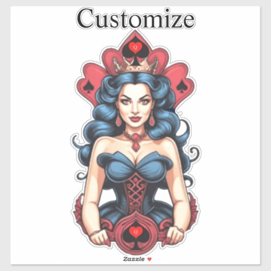 クイーンスペードサンダー_コーブ シール (シート)