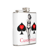 クイーンスペードタロットカードサンダー_コーブ フラスク (右)