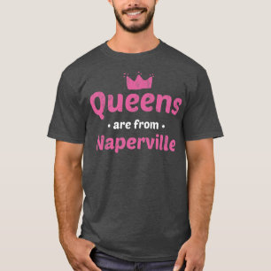 クイーンズはイリノイ州ナパーヴィル出身の故郷イルホ Tシャツ